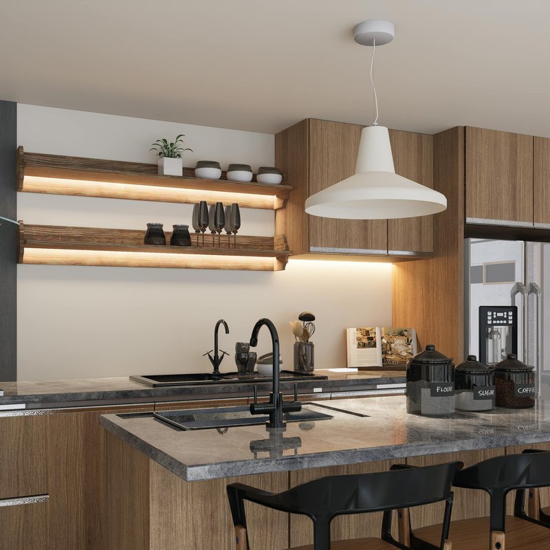 LMK Floors now offers custom cabinet design services to help you complete your space with style and function.